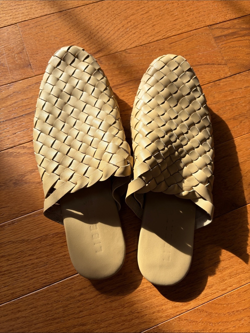 Liberte tulum woven Mule in cream - Picture 2 of 3